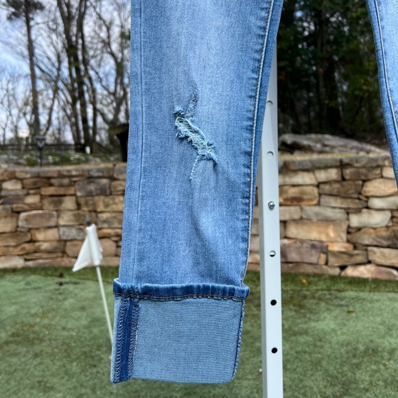 Joe's Jeans The Jane Distressed Cuffed Hem Jeans - Picture 4 of 16